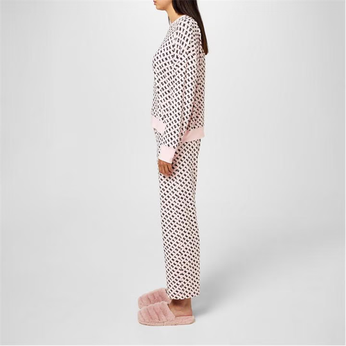 DKNY Women Pyjama Set Lounge Nightwear Wishlist Size S Small RRP £119 Girls Pink - Picture 5 of 15