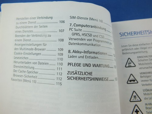 Oryginalna instrukcja obsługi Nokia 6610i niemiecka instrukcja podręcznik użytkownika tips - Zdjęcie 12 z 22