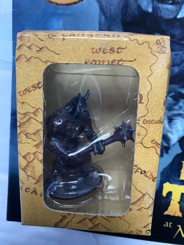 LORD OF THE RINGS COLLECTOR'S MODELS EAGLEMOSS ISSUE 114 BATTLE TROLL FIGURE - Picture 2 of 2