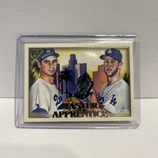 2019 Topps Gallery Master and Apprentice #MA-KK Clayton Kershaw Sandy Koufax
