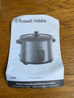Russell Hobbs 19750 Rice Cooker and Steamer 1.8L, 700W @SPARE PARTS CHOICE