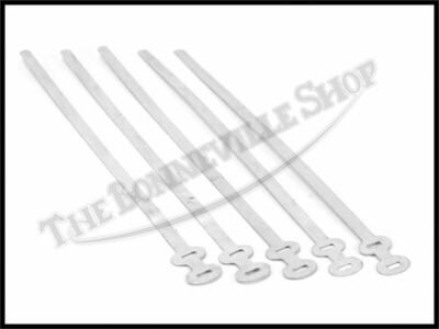 Triumph BSA Norton etc Alloy Cable Frame Ties (5) PN# 82-9918 A 76