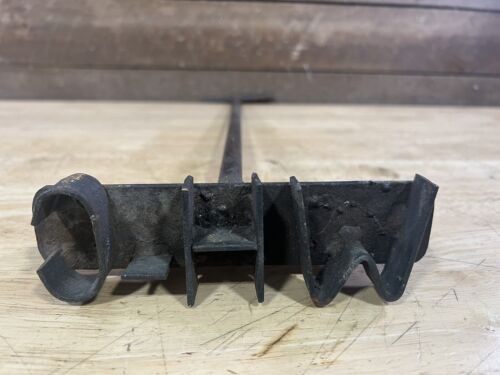Antikes Metall Rinder Brandeisen "WH-C" 20,5" - Bild 5 von 6
