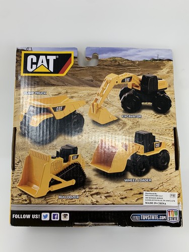 NEW CAT Mini Machines Heavy Construction Equipment Toy Set by Toy State Ages 3+ - Picture 7 of 24