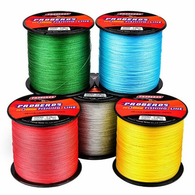 500M 4 Stands PE Braided Jp Material Strong Dyneema Spectra Sea Fishing Line