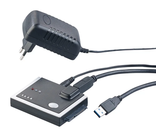 Adaptateur USB 3.0 pour disques durs SATA I/II/III avec fonction clonage - Xyst