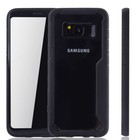 Handyhülle für Samsung Galaxy S8 Schutzcase Backcover Bumper Etuis Case Schwarz