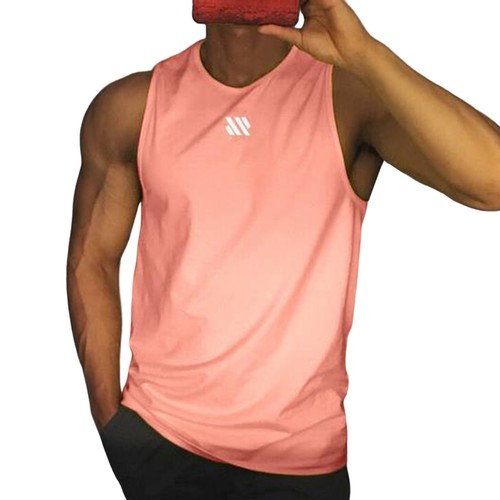 Men's Gym Vest Singlet Bodybuilding Muscle Tank Top Sleeveless Fitness T-shirt - Bild 7 von 25