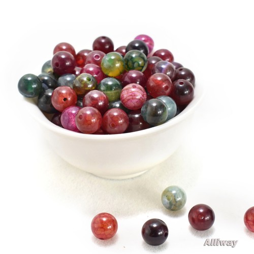 Series I lot natural gemstone spacer loose beads 4mm 6mm 8mm 10mm 12mm stone DIY - Bild 334 von 641