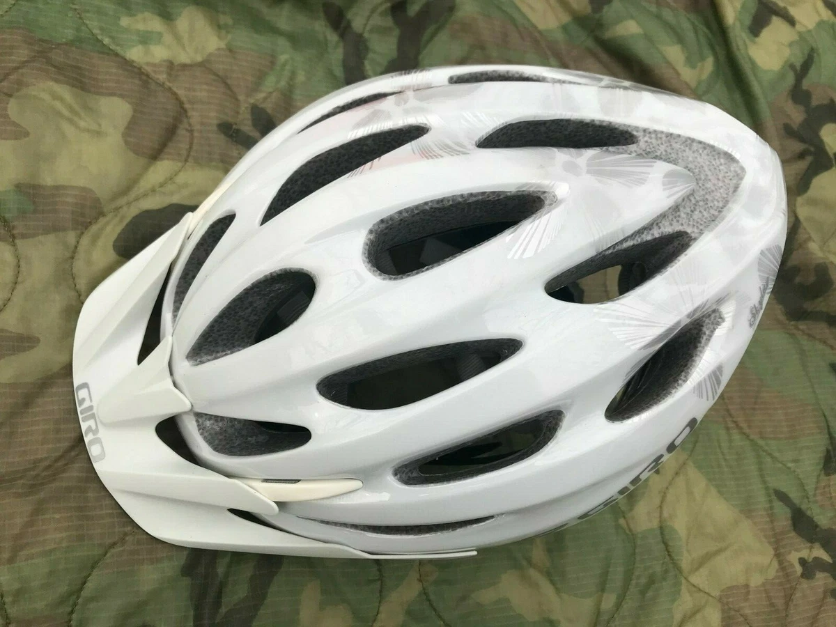 Giro Skyla White Gray Womens Cycling 50 57 cm 284g Model G151Y Adjustable NICE
