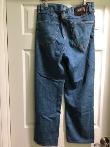 AUTHENTIC HUGO BOSS ALABAMA MEN'S BLUE JEANS SIZE 31 - Picture 2 of 4