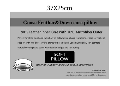 White Bamboo Memory Foam Pillow Orthopedic Anti-Bacterial Premium Support Pillow - Picture 50 of 199