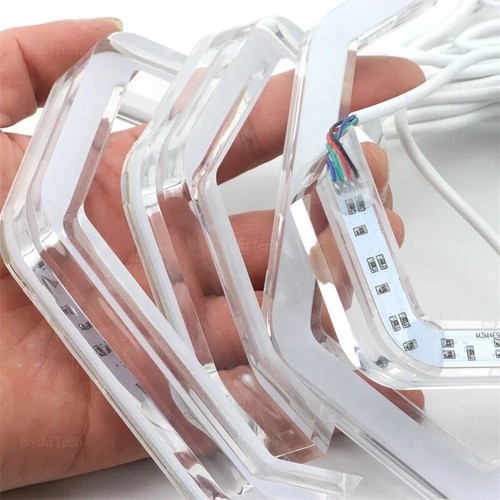APP control M4 style RGB Angel Eyes LED Ring for BMW 3 series F30 f31 F34 F35 M3 - Bild 4 von 26