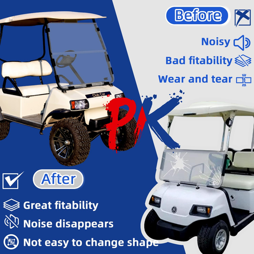 Golfcart Windschutzscheibe Halteclips Ersatz für Club Car, Yamaha (2er Set) - Bild 4 von 12