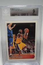 Kobe Bryant RC 1996-97 Topps#138 BGS-9 Mint Hall Of Fame