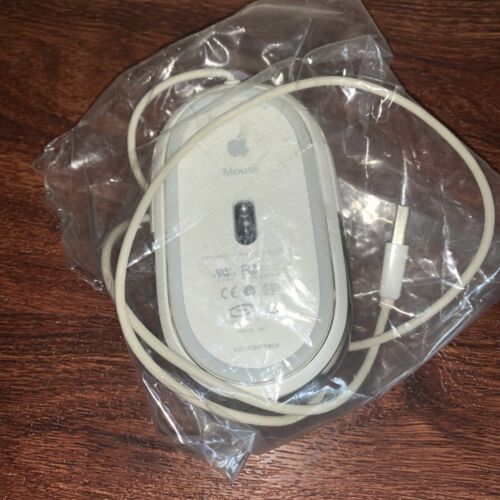 Apple Pro Mouse - Clear/White USB Optical - Vintage Working Good Condition - Picture 3 of 3