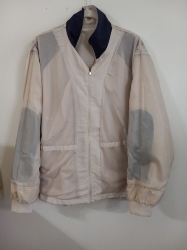 JOHN BLAIR JACKET  Lightweight  Khaki Tan / Navy   LGE - Picture 7 of 11