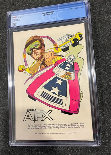 Superman #261, CGC 9.2 BLANCO, Star Sapphire, Kiss My Boot Cover 1973, High Grade - Imagen 4 de 6