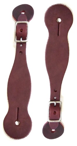 Trail Blazer Economy Spur Straps Damen/Jugend Größe Latigo Leder Amish Made - Bild 3 von 5