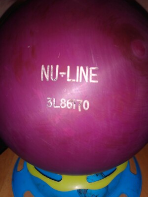 Original Undrilled New Nuline Super X-Calibur Bowling Ball
