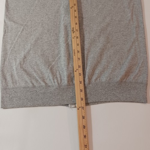 LSU Tigers Herren grau Baumwollmischung durchgehender Reißverschluss Hoodie Sweatshirt Jacke Größe Medium - Bild 18 von 19