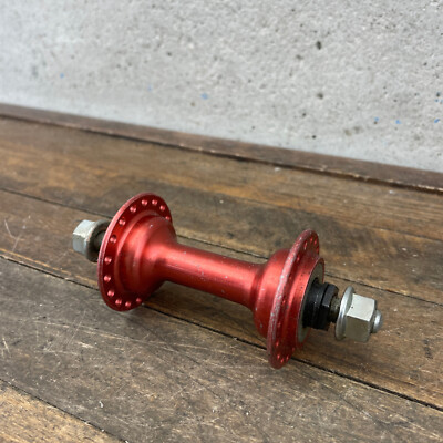 Maillard BMX Front Hub Red 80s Old School BMX Nutted 36 36h