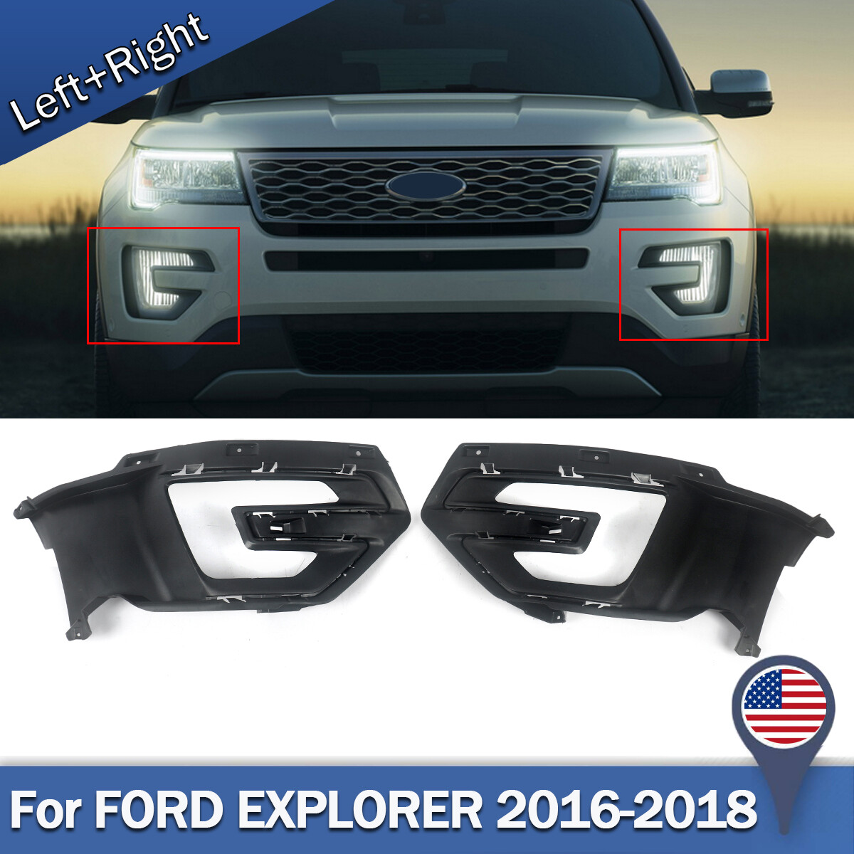 Headlamp and Fog Lamp Kit | FORD EXPLORER SPORT 2018 Headlamp and Fog Lamp Kit | FORD EXPLORER SPORT 2018