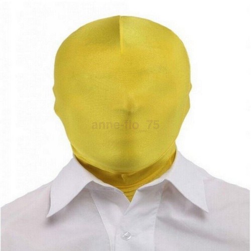 NEW Halloween Costume Hood Head Full Cover Mask Hat Zentai For Cosplay Party - Picture 3 of 28
