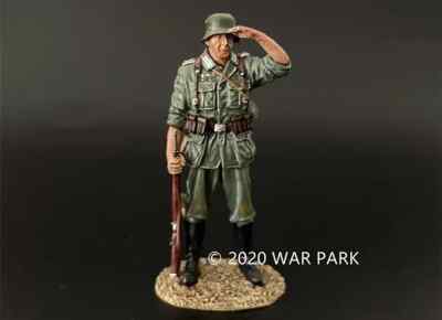 Figurine War Park Miniatures - Soldat Allemand Großdeutschland - Bataille De Koursk - Echelle 1/30