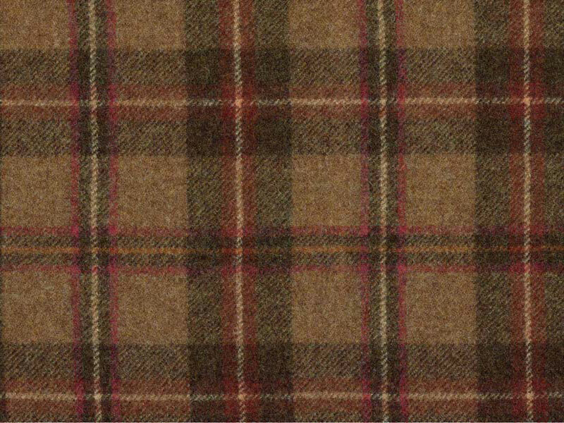 New 100% Wool Upholstery Tartan Fabric. Abraham Moon Nunnington Range. 3 Shades Tania, niska cena