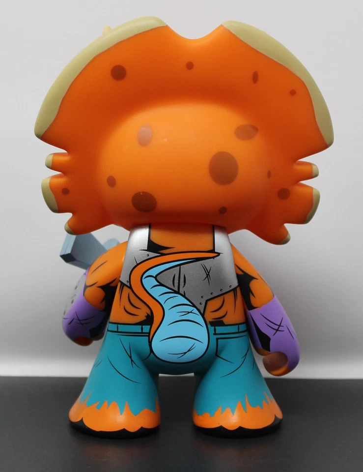 KIDROBOT - 7 INCH TRICERTON VINYL - TEENAGE MUTANT NINJA TURTLES - NICKELODEON - Image 4 of 4