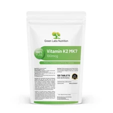 Vitamin K2 MK7 100mcg Tablets – Bone, Cardio, Vision & Artery Health Support