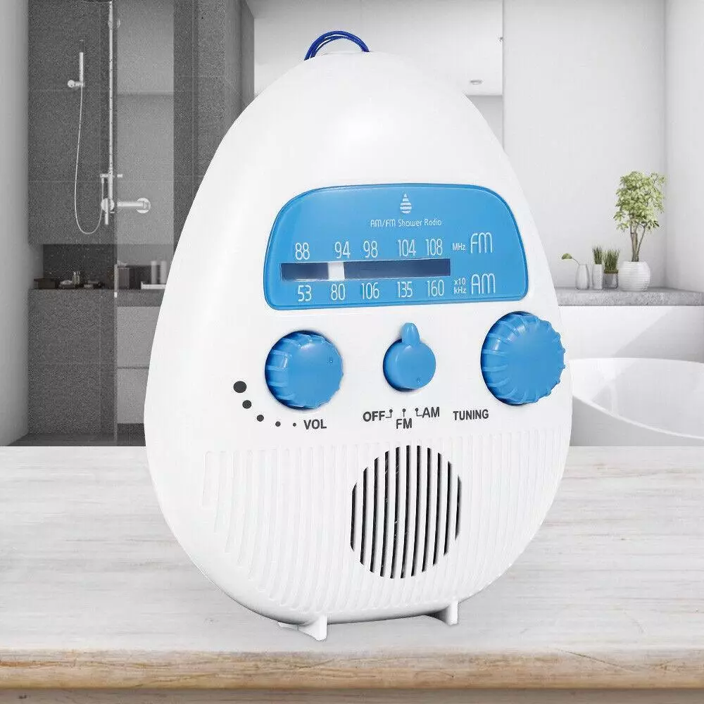 Built in shower radio sales