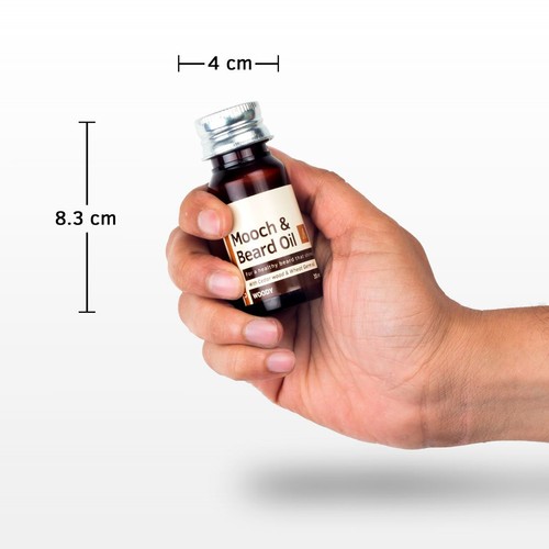 2X Ustraa Woody Mooch and Beard Oil - 35ml - Woody For An Instant Beard Makeover - Picture 7 of 8