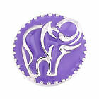 925 Silver Plated Gem 18mm Ginger Snaps Chunk Charm Button T261 - Picture 5 of 9