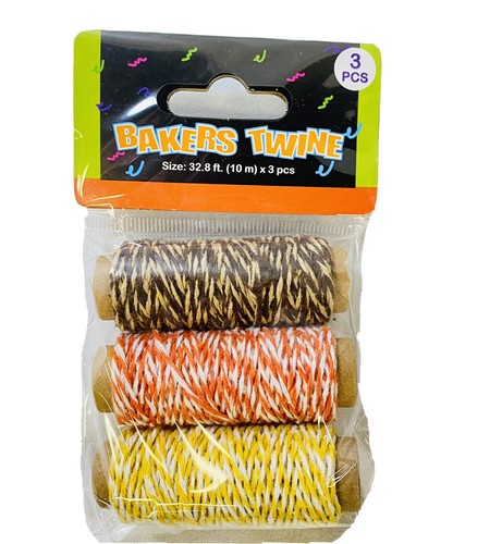 Bakers Twine Wedding Party Crafts String Ribbon 100% cotton 9 Colors 98.4 Yards - Picture 3 of 4