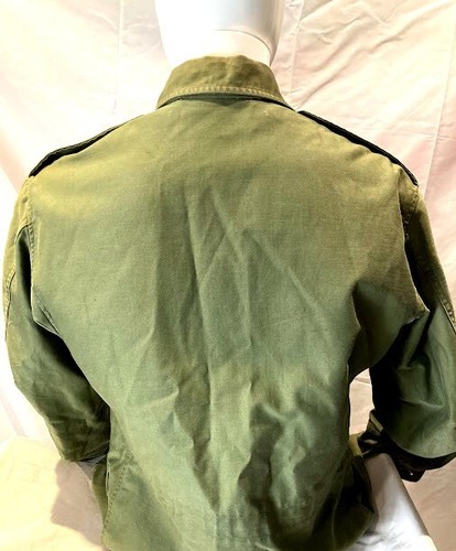 US Army Vintage Military OG M-1951 Field Coat Jacke mit Patches (Family Friends) - Bild 2 von 7