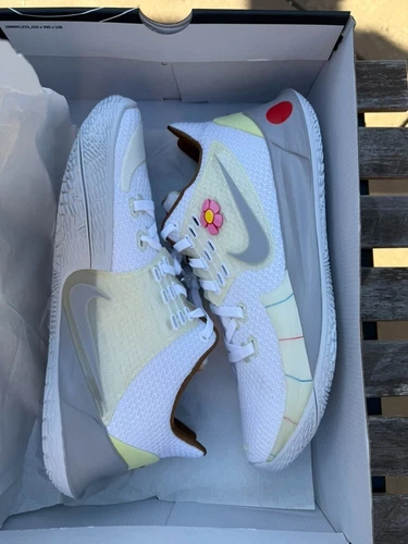 Nike Kyrie 2 Low Spongebob Sandy Cheeks, CJ6953-100, Men's Size 15