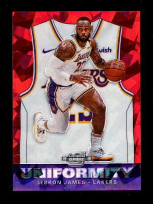 その他 Lebron James 2018 Contenders Optic RED 2019-20 OPTIC CONTENDERS UNIFORMITY RED ICE LeBRON JAMES LOS