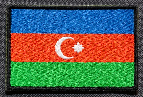 Patch mit Nationalflagge mit Klettrückseite 8 x 5 cm - Bild 22 von 173