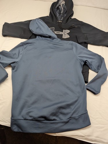 Under Armour Loose Cold Gear Hoodie Sweatshirt Paar SMALL blau schwarz - Bild 12 von 24