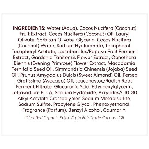 Palmer’s Coconut Oil Formula w/ Vit E Coconut Water Face Moisturizer, 1.7 oz Jar - Picture 3 of 8