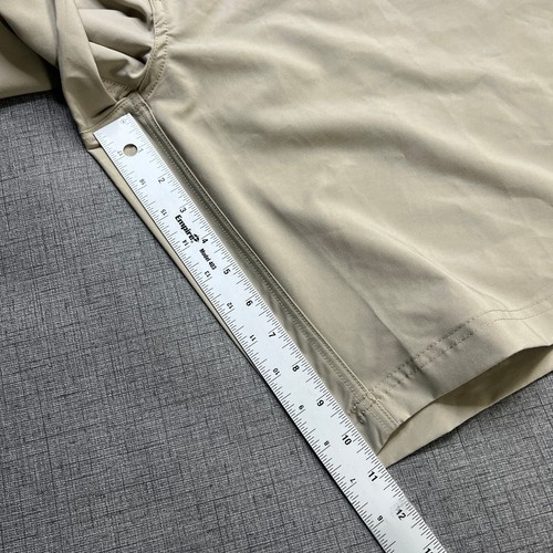 Da Hui Shorts Men's 40 Beige Hybrid Collection Drawstring - Picture 8 of 12