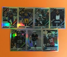 2019 PANINI OPTIC FOOTBALL VET & ROOKIE PARALLELS PURPLE BLUE ORANGE AQUA U PICK
