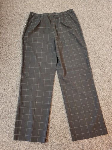 Womens Covington Milly Plaid Comfort Waist Dress Pant. Size 12 NWT. #415 - Picture 3 of 10