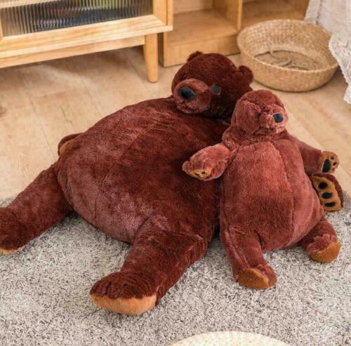 UK Giant Simulation DJUNGELSKOG Bear Toy Brown Teddy Bear Stuffed Animal  Toys HO | eBay