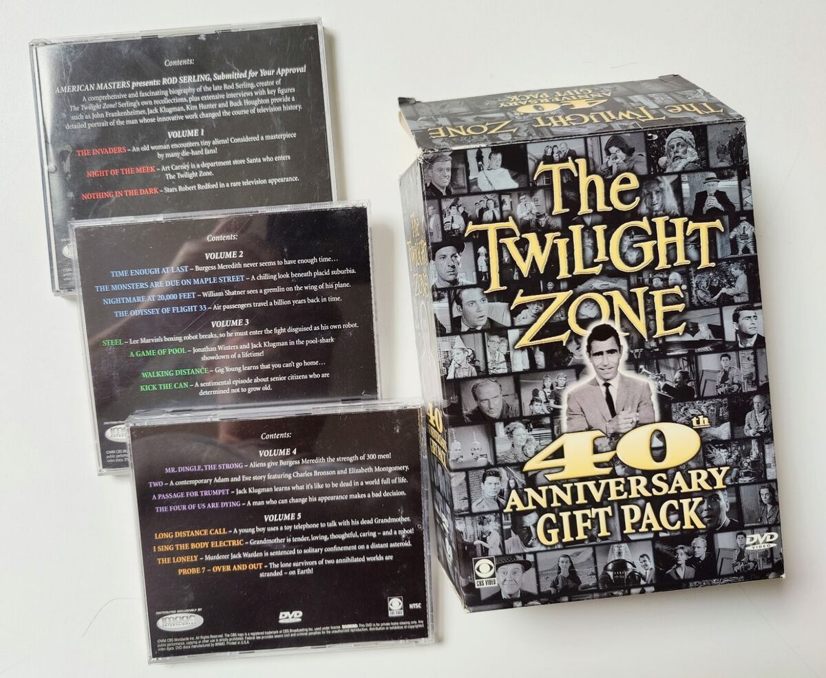 The Twilight Zone - 40th Anniversary Gift Pack (DVD, 2000, 6