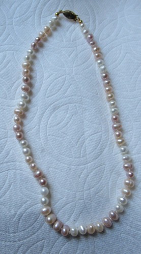Multi Color Baroque Cultured Pearl Choker Necklace