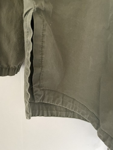 BILLABONG womens drawstring waist utility jacket olive green size medium - Picture 5 of 8
