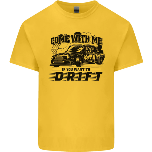 Drifting Come With Me if You Want to Drift Mens Cotton T-Shirt Tee Top - Picture 10 of 100